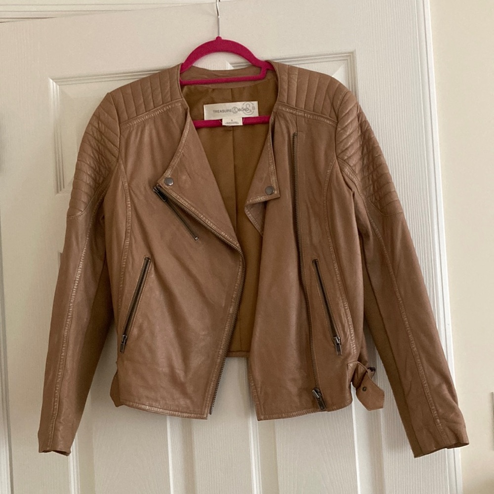 Tan Leather Jacket